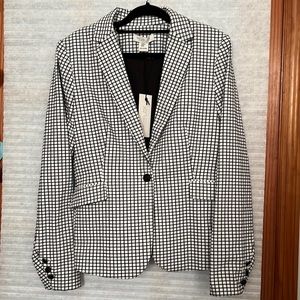 Rachel Zoe Checkered Blazer